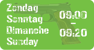 Zo-So-Di-Su 09:00 25m Pistool/Pistole/Pistolet/Pistol