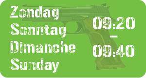 Zo-So-Di-Su 09:20 25m Pistool/Pistole/Pistolet/Pistol