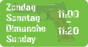 Zo-So-Di-Su 11:00 25m Pistool/Pistole/Pistolet/Pistol